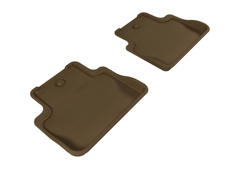 Acura TL Floor Mats - Rear - 3D MAXpider - Kagu - Tan - `09-`14